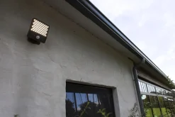 Metall Lampen|Außenwandleuchten*Eco-Light LED Wandlampe mit Bewegungsmelder 4000 K IP54 beweglich