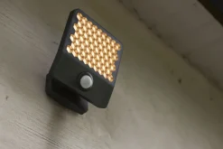 Eco-Light LED Wandlampe mit Bewegungsmelder 3000 K IP54 beweglich< Metall Lampen|Led Außenleuchten