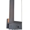 Metall Lampen|Led Außenleuchten*Eco-Light LED Wandlampe mit Bewegungsmelder IP54 1000 lm dimmbar