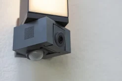 Metall Lampen|Led Außenleuchten*Eco-Light LED Wandlampe mit Bewegungsmelder IP54 1000 lm dimmbar