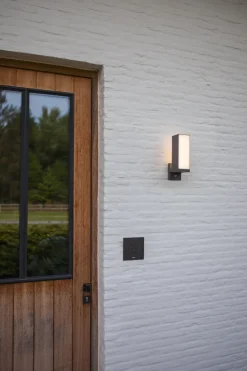 Eco-Light LED Wandlampe mit Bewegungsmelder IP54 14 W verstellbar< Metall Lampen|Led Außenleuchten