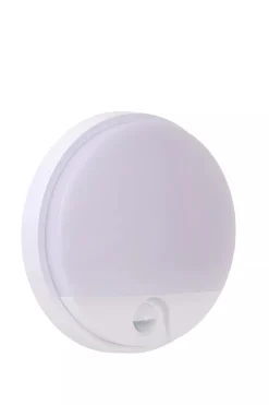 Außenwandleuchten|Led Außenleuchten* LED Wandlampe mit Bewegungsmelder Ø21 cm IP54 3000 K