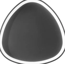 Wohnzimmerlampen|Metall Lampen*Eco-Light LED Wandlampe Schwarz 40 W dimmbar 3000/4000/6500 K