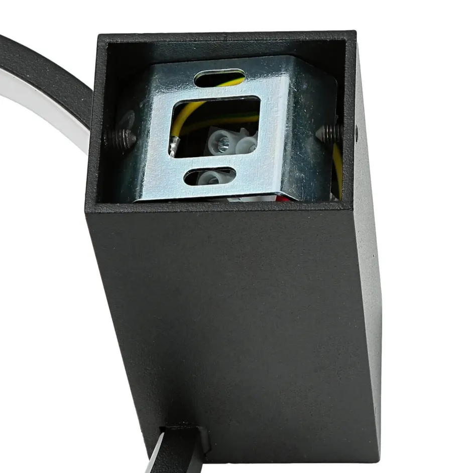 Nowodvorski LED Wandlampe Schwarz Aluminium 3000 K 190 lm Ø 18 cm< Led Lampen|Wandleuchten