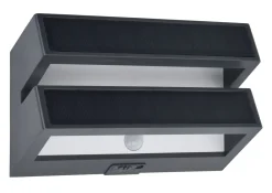 Eco-Light LED Wandlampe Solar Bewegungsmelder IP54 600 lm dimmbar< Solarleuchten|Led Außenleuchten