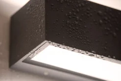 Eco-Light LED Wandlampe Up Down Aluminium Anthrazit B:14 cm IP54< Metall Lampen|Led Außenleuchten