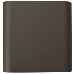 Eco-Light LED Wandlampe Up Down Aluminium IP44 3000 K Anthrazit< Metall Lampen|Led Außenleuchten