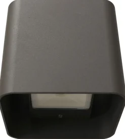 Eco-Light LED Wandlampe Up Down Aluminium IP44 3000 K Anthrazit< Metall Lampen|Led Außenleuchten