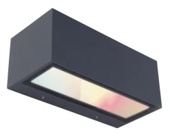 Eco-Light LED Wandlampe Up Down dimmbar RGB B:22 cm IP54 900 lm< Metall Lampen|Led Außenleuchten