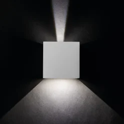 Außenwandleuchten|Moderne Lampen*Kanlux LED Wandlampen Up Down Weiß außen IP54 SALA