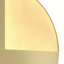 Led Lampen|Wandleuchten*Maytoni LED Wandleuchte Aluminium Ø 44,8 cm rund in Messing