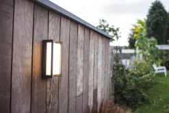 Eco-Light LED Wandleuchte Anthrazit IP54 blendarm BRENSOM< Moderne Lampen|Led Außenleuchten