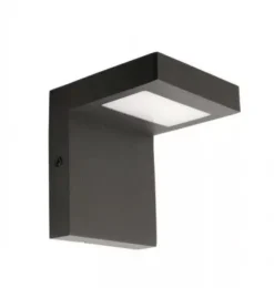 SU-MA LED Wandleuchte Anthrazit IP54 4000K 720lm< Außenwandleuchten|Moderne Außenleuchten