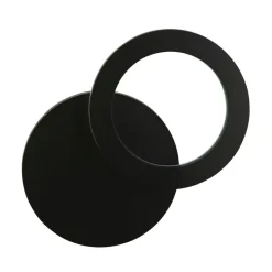 Searchlight LED Wandleuchte Außen Aluminium IP44 H: 38,5 cm Schwarz< Metall Lampen|Außenwandleuchten