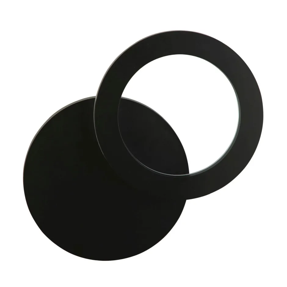 Searchlight LED Wandleuchte Außen Aluminium IP44 H: 38,5 cm Schwarz< Metall Lampen|Außenwandleuchten