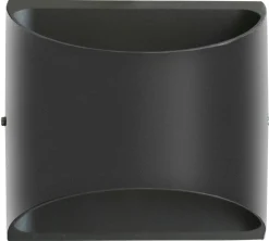 Metall Lampen|Led Außenleuchten*Eco-Light LED Wandleuchte Außen Aluminium IP44 B:13,1 cm Up Down