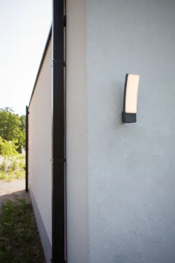 Metall Lampen|Led Außenleuchten*Eco-Light LED Wandleuchte Außen Aluminium H:31,1 cm 4000 K IP54