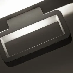 Paul Neuhaus LED Wandleuchte außen Aluminium Anthrazit IP54 B:22 cm< Badezimmer Lampe|Feuchtraumleuchten