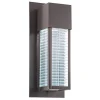 Außenwandleuchten|Vintage Lampen*Elstead LED Wandleuchte Außen Bronze Bauhaus IP44 Haustür