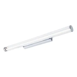 Led Lampen|Wandleuchten*Nowodvorski LED Wandleuchte Badezimmer 89 cm lang Chrom 3000 K 1300 lm