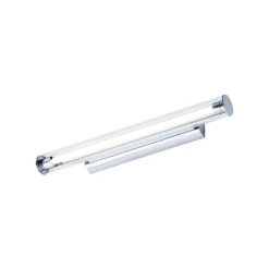 Led Lampen|Wandleuchten*Nowodvorski LED Wandleuchte Chrom 3000 K 870 lm Glas Metall 59 cm