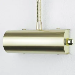 Trio Reality LED Wandleuchte CURTIS in Messing matt< Led Lampen|Wandleuchten