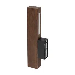 Led Lampen|Wandleuchten*TK Lighting LED Wandleuchte Holz Metall 3000 K H: 31 cm indirektes Licht