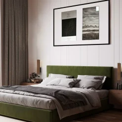 Led Lampen|Wandleuchten*TK Lighting LED Wandleuchte Holz Metall 3000 K H: 31 cm indirektes Licht