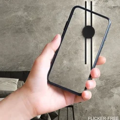 Lamkur LED Wandleuchte indirekt Schwarz H:80 cm 15 W 4000 K< Wohnzimmerlampen|Metall Lampen