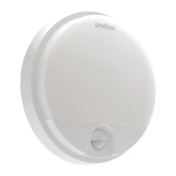 Strühm LED Wandleuchte mit Bewegungsmelder D: 21 cm IP54 Weiß Outdoor< Außenwandleuchten|Led Außenleuchten