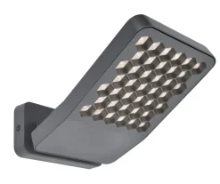 Metall Lampen|Led Außenleuchten*Eco-Light LED Wandleuchte Outdoor Anthrazit 4000 K IP54 beweglich