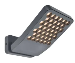 Eco-Light LED Wandleuchte Outdoor Anthrazit 3000 K IP54 flexibel< Metall Lampen|Led Außenleuchten