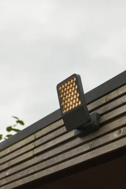 Eco-Light LED Wandleuchte Outdoor Anthrazit 3000 K IP54 flexibel< Metall Lampen|Led Außenleuchten