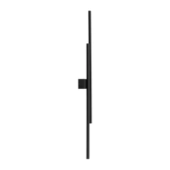 Led Lampen|Wandleuchten*TK Lighting LED Wandleuchte Schwarz 90 cm hoch indirektes Licht 3000 K