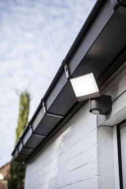 Led Außenleuchten|Außenwandleuchten*Eco-Light LED Wandleuchte Sensor H:18 cm IP44 5000 K flexibel