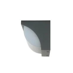 Metall Lampen|Feuchtraumleuchten*SU-MA LED Wandleuchte TENBOS Anthrazit IP65 Modern Außen