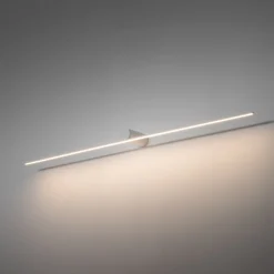 Led Lampen|Wandleuchten*Nowodvorski LED Wandleuchte Weiß Aluminium B:120 cm 3000 K 750 lm