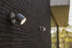 Eco-Light LED Wandstrahler Aluminium verstellbar IP54 3000 K 6 W< Metall Lampen|Led Außenleuchten