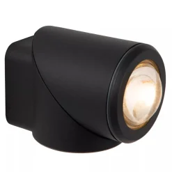 LED Wandstrahler Aluminium Schwarz 2700 K IP65 flexibel< Led Außenleuchten|Metall Lampen