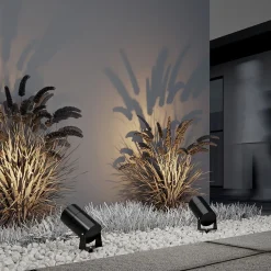 Maytoni LED Wegeleuchte Aluminium Glas 22,2 cm mit Erdspieß< Wegeleuchten|Led Außenleuchten