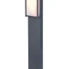 Metall Lampen|Wegeleuchten*Eco-Light LED Wegeleuchte Aluminium RGB IP54 16 W 75 cm dimmbar