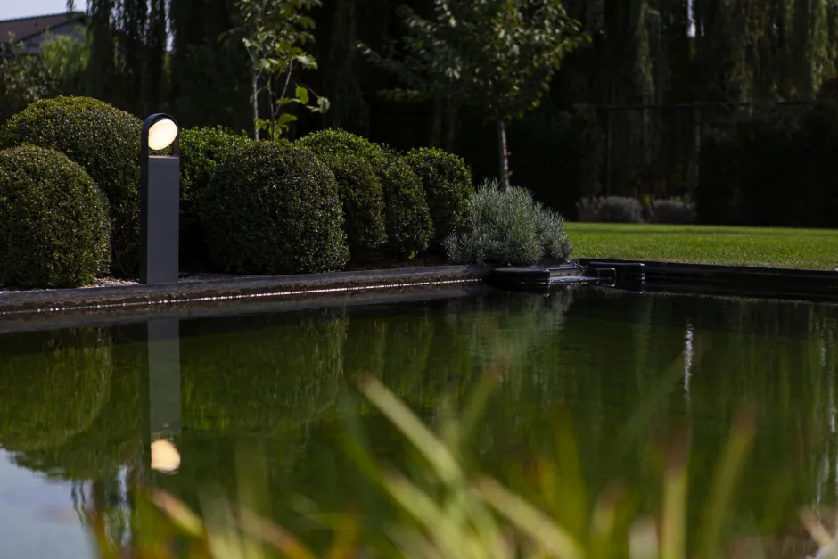 Metall Lampen|Wegeleuchten*Eco-Light LED Wegeleuchte Aluminium 70 cm IP54 3000 K Anthrazit