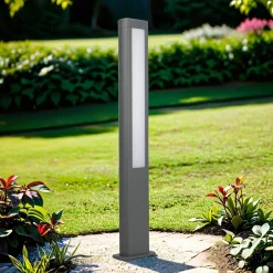 SU-MA LED Wegeleuchte 80cm IP54 1200lm 4000K Anthrazit< Moderne Außenleuchten|Wegeleuchten