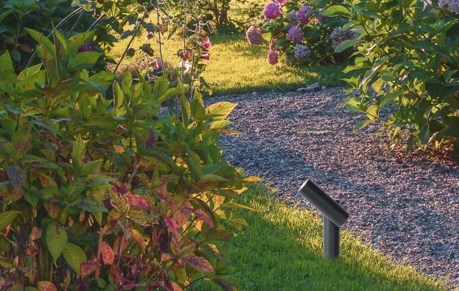 Wegeleuchten|Led Außenleuchten* LED Wegeleuchte verstellbar Erdspieß IP65 13 cm 3000 K