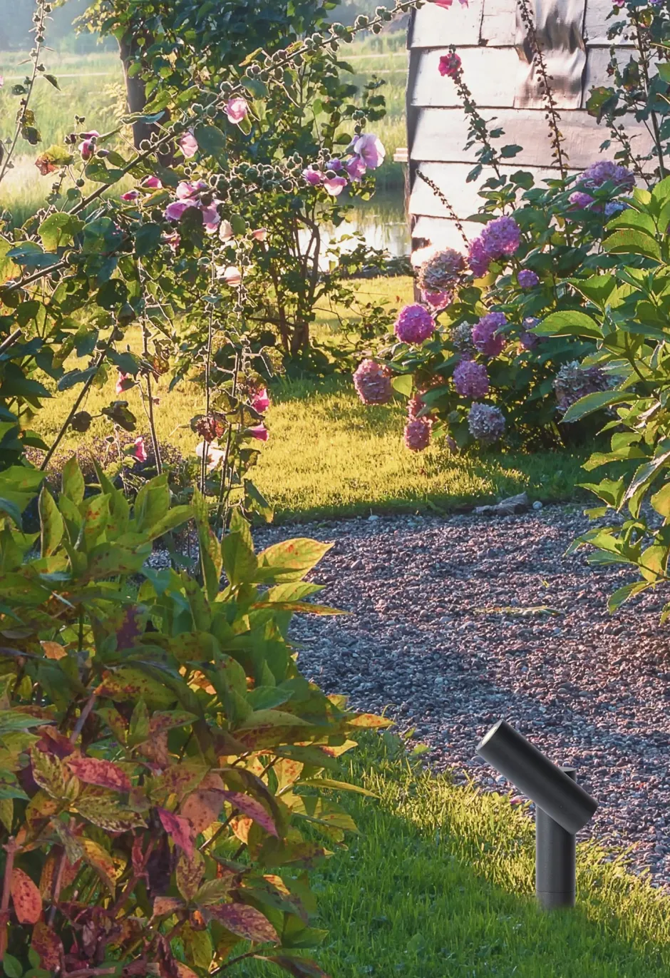 Wegeleuchten|Led Außenleuchten* LED Wegeleuchte verstellbar Erdspieß IP65 13 cm 3000 K