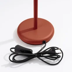 Bürolampen|Schlafzimmer Lampen*Sollux Leselampe GU10 43 cm hoch Aluminium in Rot Modern schwenkbar