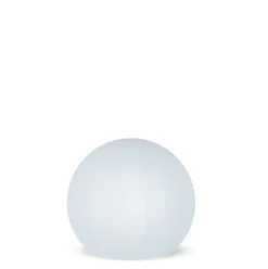 Metall Lampen|Kugellampen*Newgarden Leuchtkugel Kabel Stecker Weiß IP65 E27 LED 2700K Ø50cm