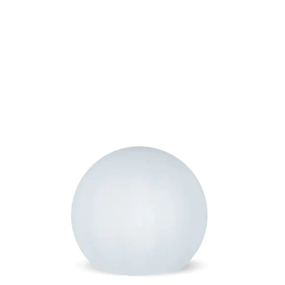 Metall Lampen|Kugellampen*Newgarden Leuchtkugel Kabel Stecker Weiß IP65 E27 LED 2700K Ø50cm