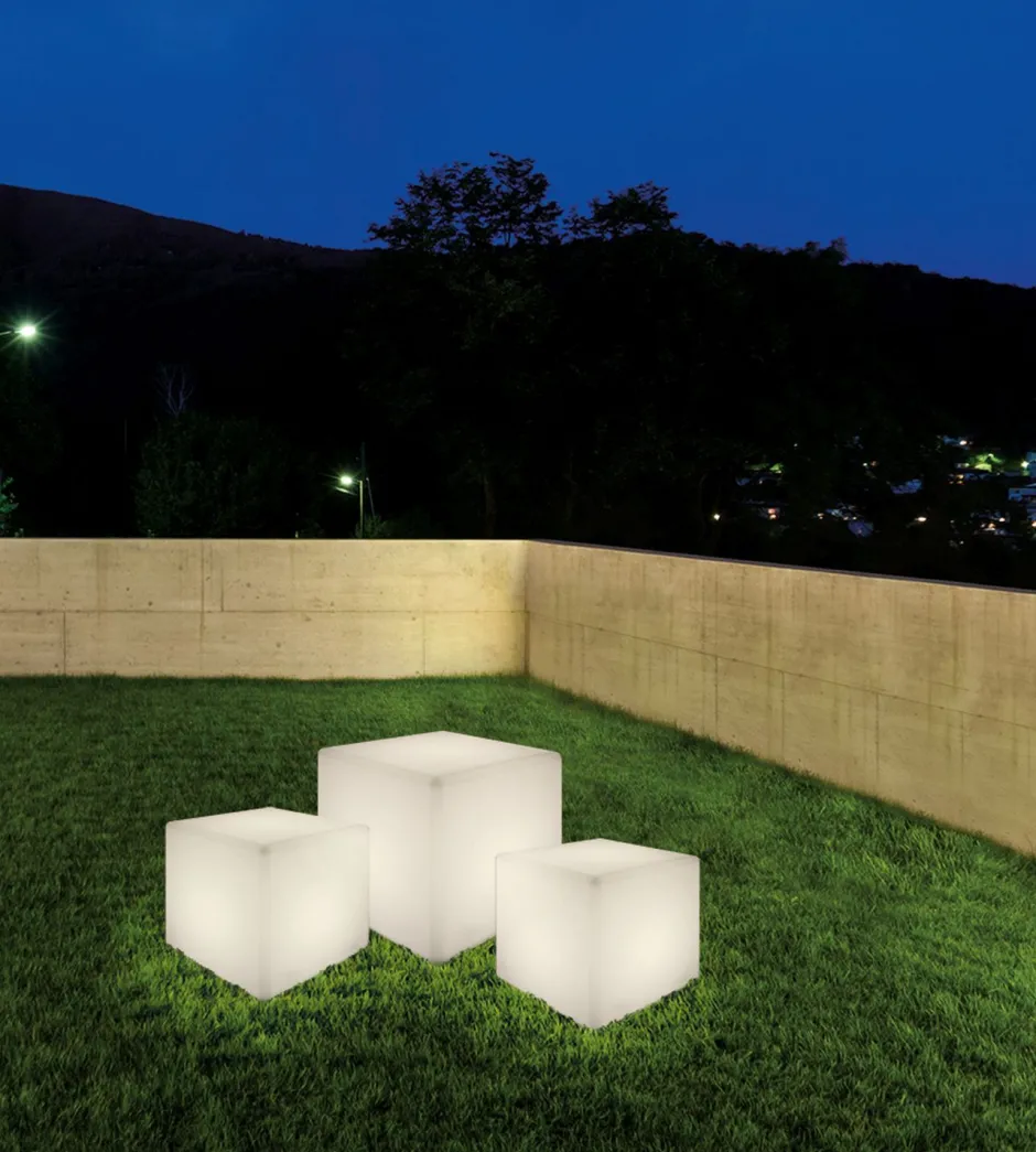 Nowodvorski Lichtwürfel CUMULUS IP44 Weiß 60cm Lampe Leuchte< Dekolampen Außen