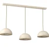 Hängelampen|Bürolampen*Luminex Längliche Hängelampe Metall Beige 132 cm E27 Loft